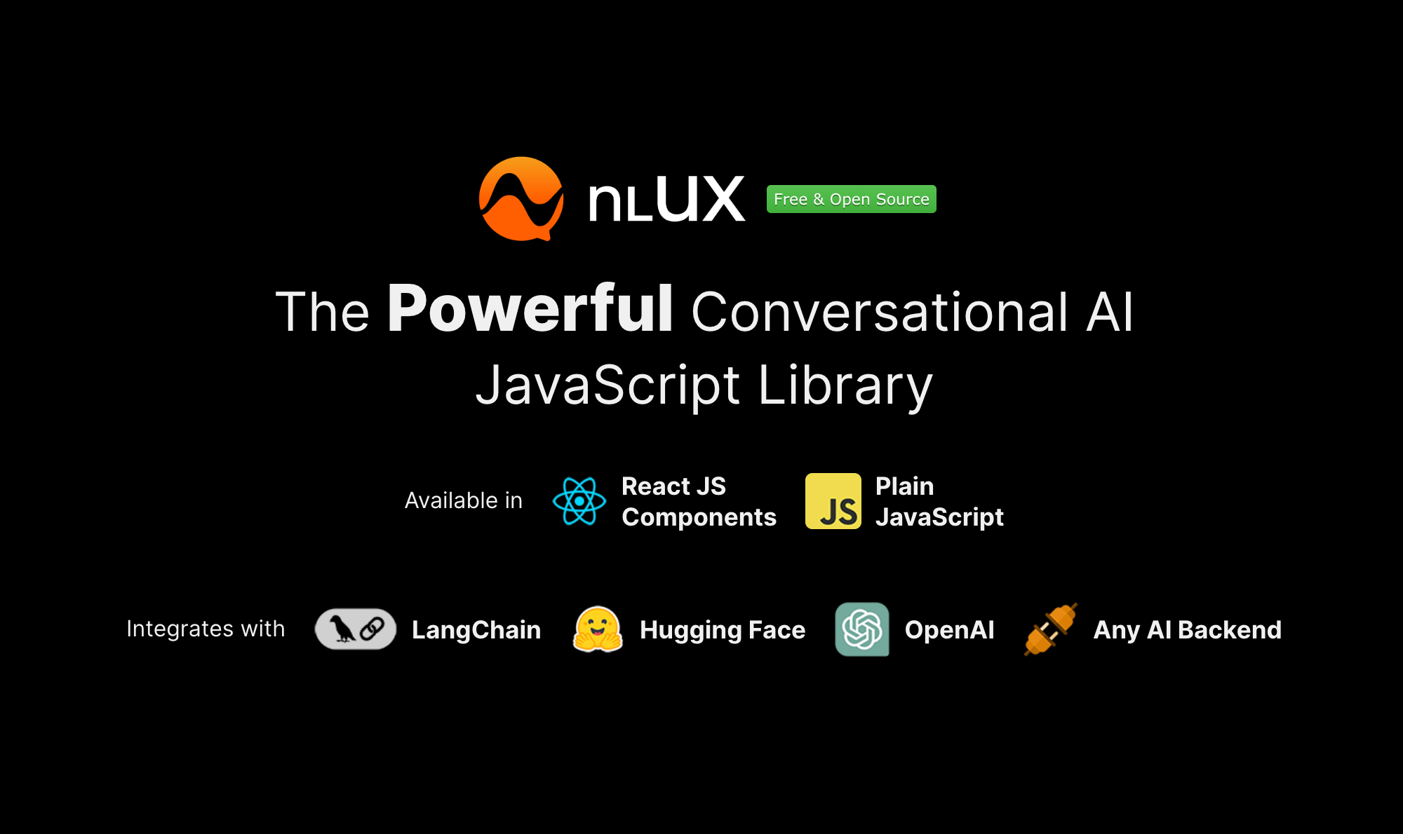 The Powerful Conversational AI JavaScript Library | NLUX